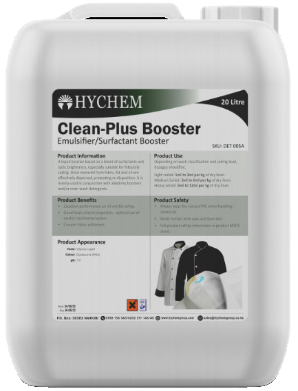 Hychem | clean plus booster laundry picture